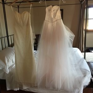 Hayley Paige Size 2 CANDI WEDDING GOWN 2 IN 1!!!